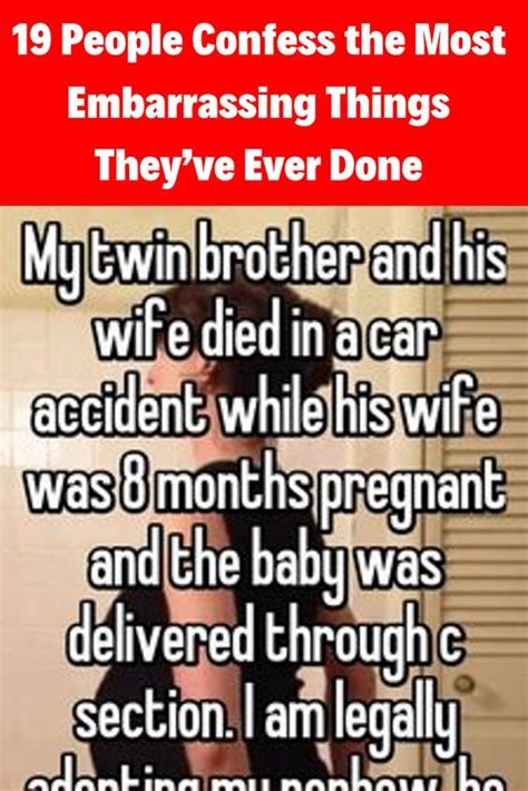 People Confess The Most Embarrassing Things Theyve Ever Done