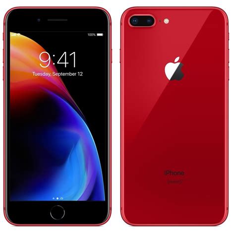 Apple Iphone 8 Plus 64gb 4g Lte Atandt Ios Red Certified Refurbished