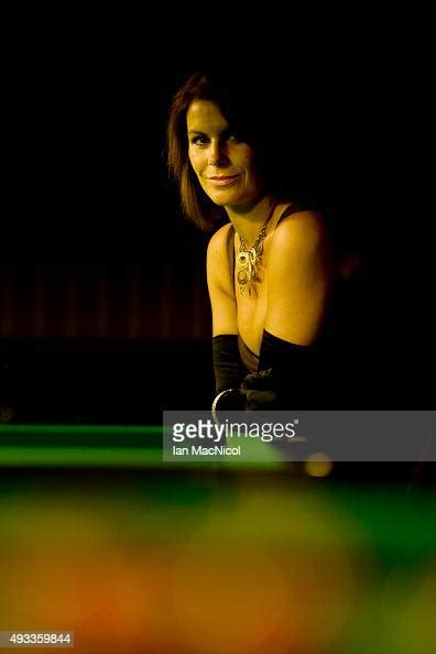 Snooker Referee Michaela Tabb Posses For Photographs At Her Local News Photo Getty Images