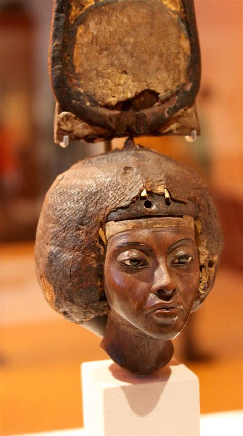 The Lion Of Chaeronea — Head Of Queen Tiye Great Royal Wife Of The 18th
