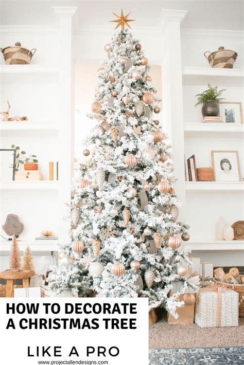 How To Decorate A Christmas Tree Like A Pro Pin 3 Project Allen Designs