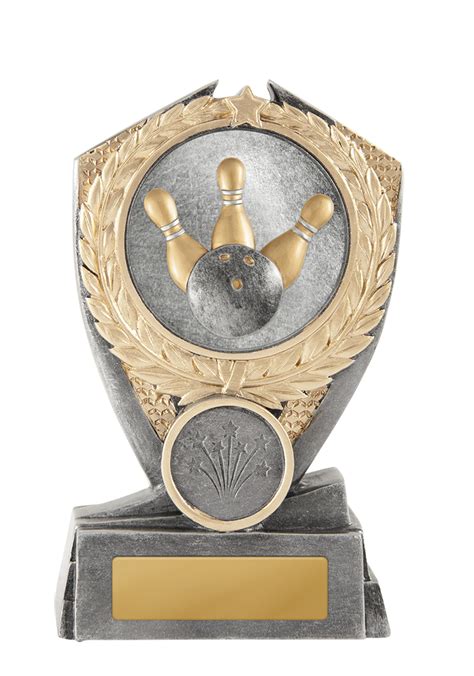 Buy A Hero Shield Tenpin Bowling Trophy With 25mm Centre