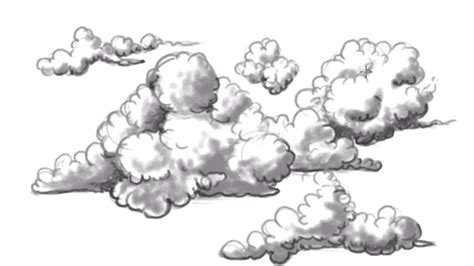 How To Draw Clouds Easy Clouds To Draw Mat Youtube