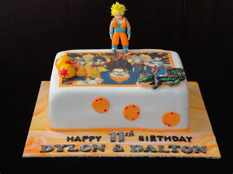 He has two forms — a giant, yellow, more round and silly creature, and his super form, a relentless, powerful demon, the form he takes on in fighterz. Dragon Ball Z Cake - CakeCentral.com