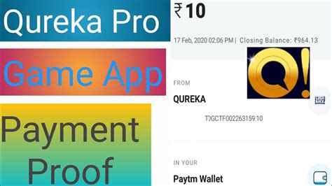 Welcome to the updated shop, play, win!® monopoly app. Qureka Pro Game App Payment Proof 2020 | Play Game And Win ...