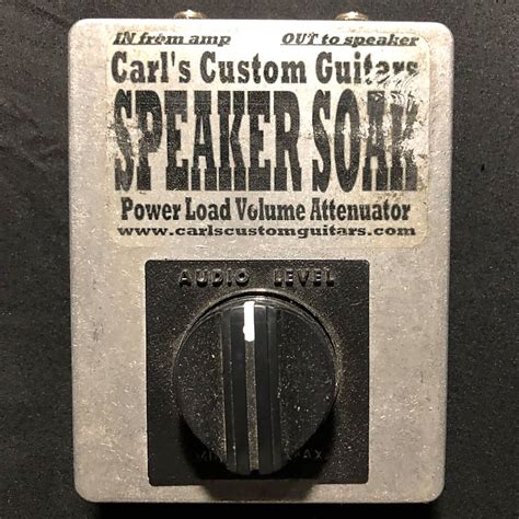 Carls Custom Guitars Speaker Soak Power Attenuator Reverb