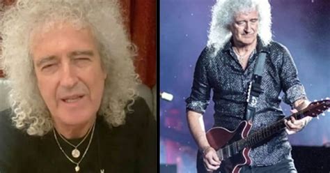 queen s brian may suffers heart attack rushed to hospital in agony