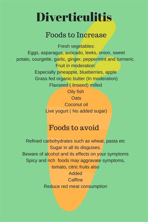 Printable List Of Foods To Avoid With Diverticulitis At Least 8 Cups