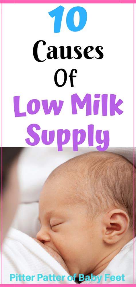 10 Causes Of Low Milk Supply And How To Boost Milk Production Low Milk