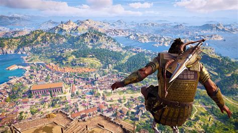 Assassin S Creed Odyssey Free Roam Exploration In Korinth Ancient