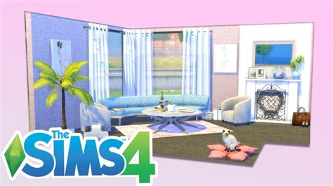Ladies Lounge Speed Build The Sims 4 Dollhouse Challenge Youtube