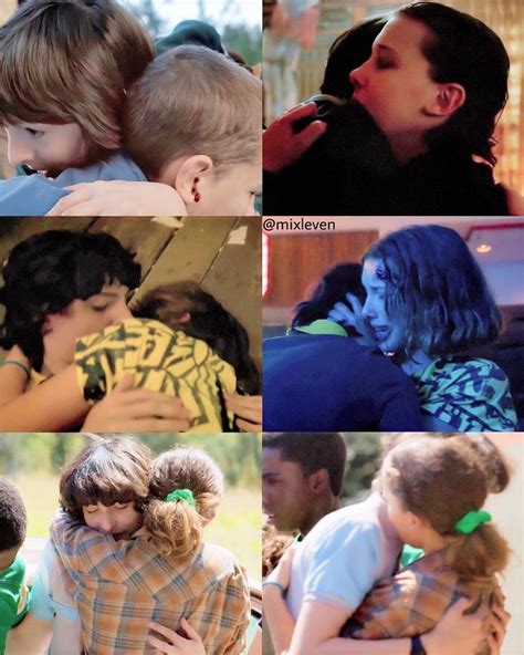 Mike And Elevens Hugs Are The Best Ones 😍 Stranger Things Quote