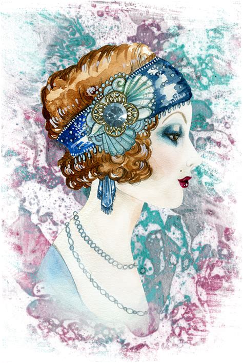 Free Image On Pixabay Twenties Woman Art Deco Art Féminin Images