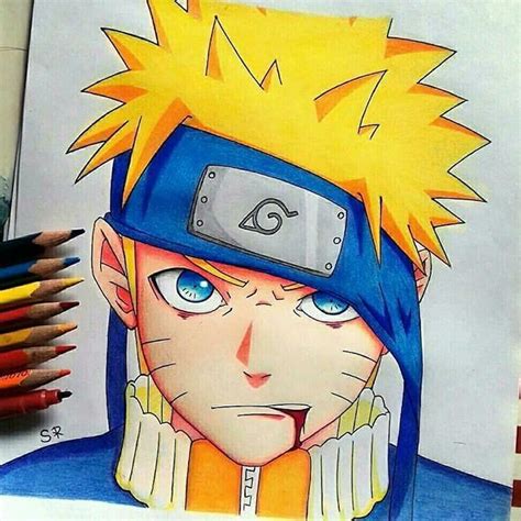 Quer Aprender A Desenhar Assim Naruto Uzumaki Art Naruto Sketch