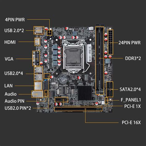 인텔 Hm55 데스크탑 Pc 메인 보드 컴퓨터 소켓 Lga1156 마더 보드 Atx Buy Hm55 마더 보드pc 메인