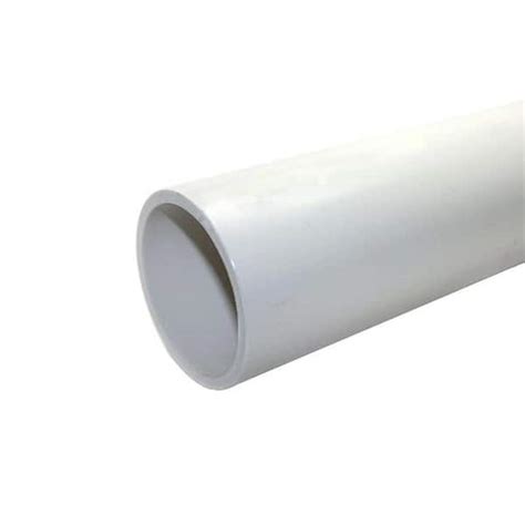 Vpc 1 In X 10 Ft White Pvc Schedule 40 Portable Pressure Water Pipe
