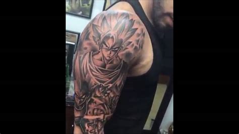 This collection of the 10 best dragon ball tattoos features some amazing artwork inspired by dragon ball. Dragon ball Z tatto - YouTube