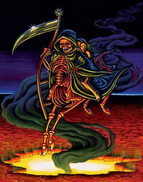 Smelly Elle — Grim Reaper Original Art