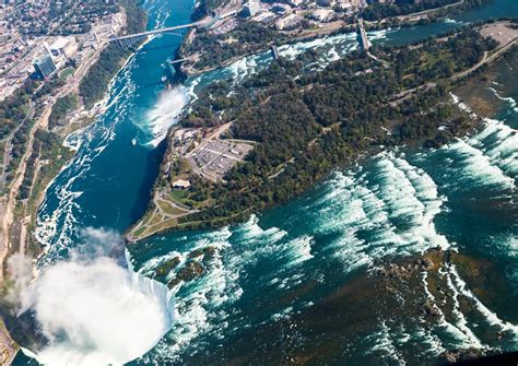 Fantastic Aerial Views Of The Niagara Falls Ontario Canada Lets