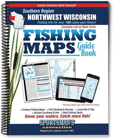 Themapstore Northwest Wisconsin Southern Region Fishing
