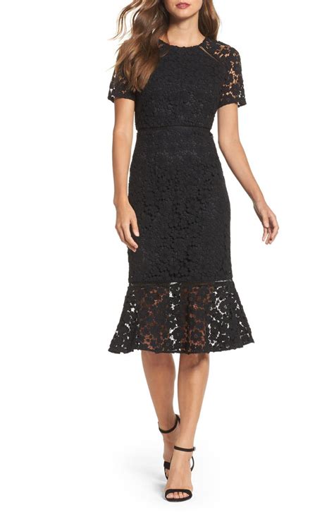 Shoshanna Octavia Lace Sheath Dress Nordstrom