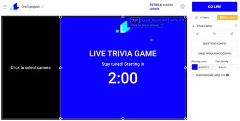 How To Create Live Trivia Game
