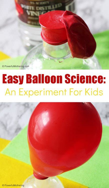 Easy Balloon Science Experiment For Kids