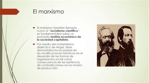 Sesión 3 El Marxismo Clásico Como Teoría De La Historia Youtube