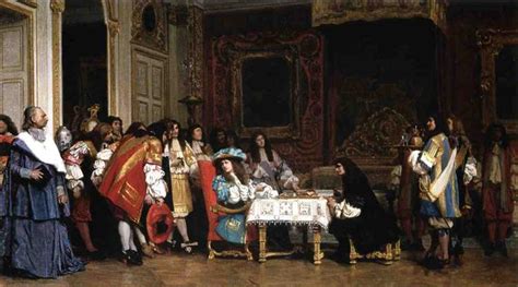 Louis Xiv And Moliere 1862 Jean Leon Gerome