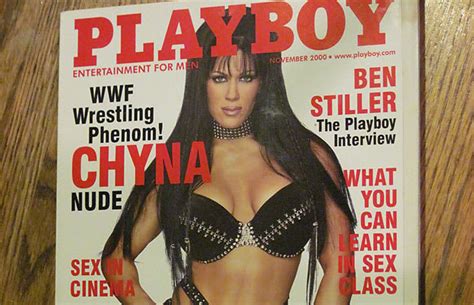 Chyna Playboy Gallery Ridiculously Awesome Pieces Of WWE Memorabilia