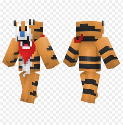 Free Download Hd Png Minecraft Skins Tiger Skin Png Image With