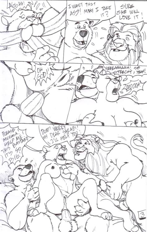 Rule 34 Baloo Comic Crossover Disney Female Jungle Book King Richard Little John Mufasa