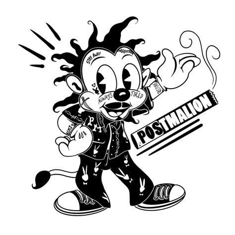 Black And White Vintage Cartoon Character Or Logo By Ecmojo Fiverr
