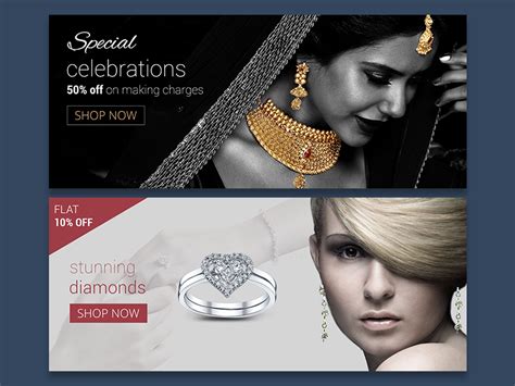 Jewelry Website Banner
