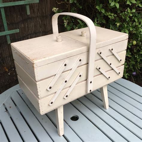 Vintage Wooden Cantilever Sewing Box In Thame Oxfordshire Gumtree