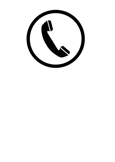 Phone Symbol Clip Art