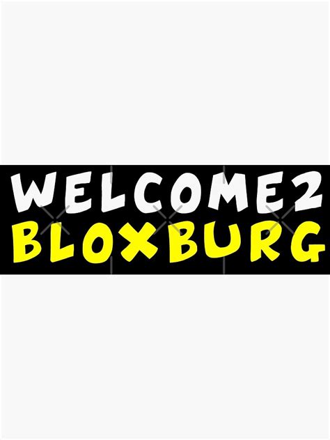 Welcome To Bloxburg Photographic Print By Frigamribe88 Redbubble