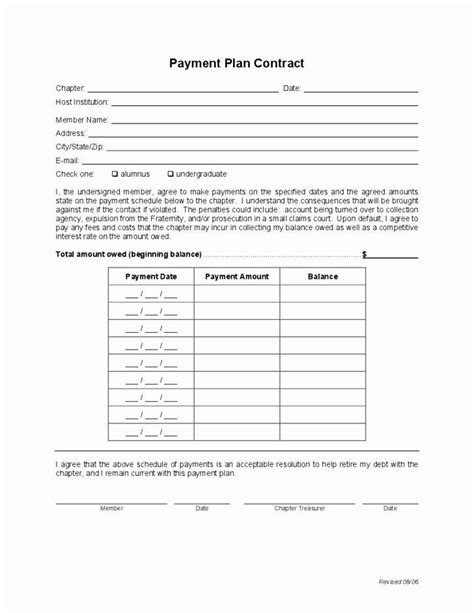 Alternate payoff scenarios column graph: Payment Plan Agreement Template Beautiful Payment Plan Contract Template Free Download | Credit ...