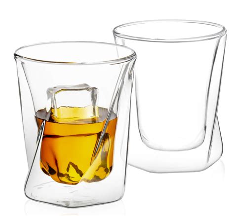double wall whiskey glasses — john osborn and co