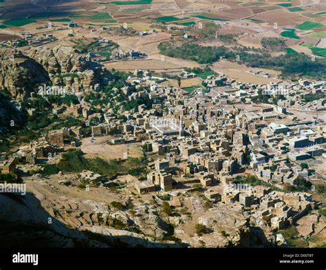 Yemen Al Mahwit Province Shibam Stock Photo Alamy