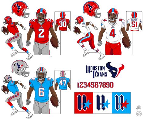 Houston Texans Concept Based On The Rumored Return Of Columbia Blue