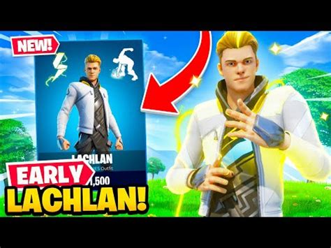 New Lachlan Skin Unlocked In Fortnite Early Gameplay