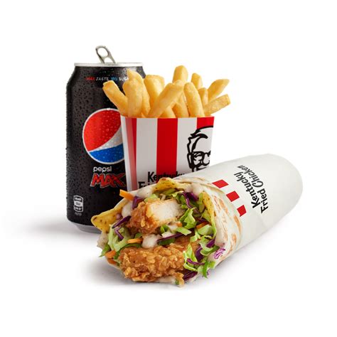 Zinger Crunch Twister Combo Twisters And Bowls Kfc Menu