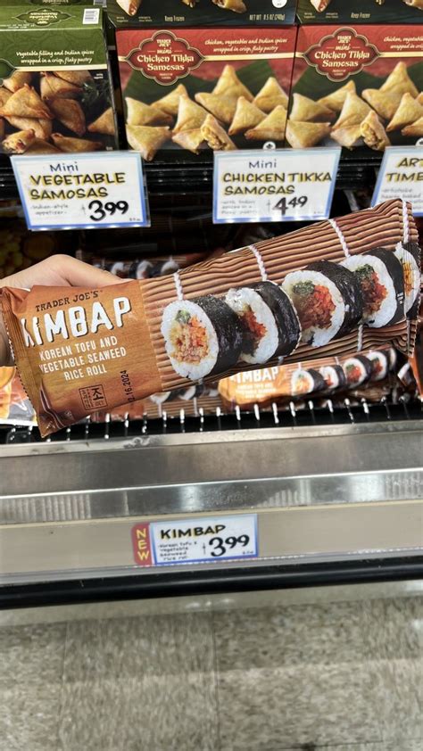 Trader Joe S Kimbap Review Ahnest Kitchen Kimbap Spiced