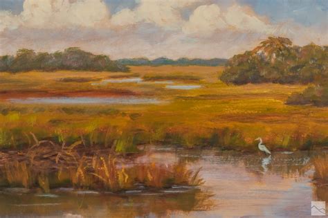 Sold Price Ann Bobsy Simes 1927 2016 Florida Wetland Painting
