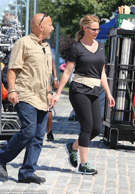 Katherine Heigl Covers Up Her Growing Bump To Film Action Scenes For
