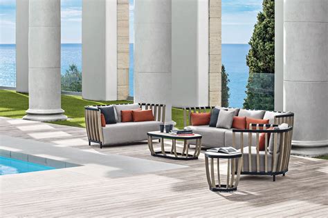 Shop for outdoor lounge furniture in patio furniture. Ethimo's iconic Swing Collection features lounge furniture ...