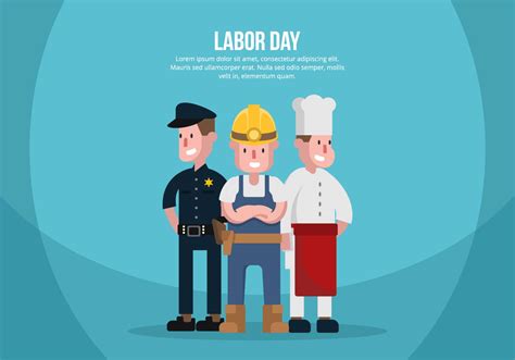 Hace 8 minutosen vísperas del día del trabajo, el colectivo acción ciudadana frente a la pobreza recalcó que 30 millones de personas siguen laborando en condiciones precarias en méxico. Ilustración del Día del Trabajo - Descargue Gráficos y Vectores Gratis