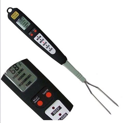 Thermo Tech Digital Meat Thermometer Forkdigital Cooking Food Meat