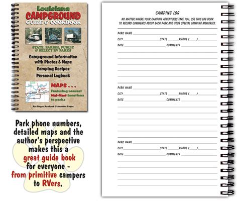 These steps will ensure that your new business is well planned out, registered properly and legally a popular seller is ice, so adding an ice freezer will also make some money for the business. LOUISIANA CAMPGROUND GUIDE - LOG BOOK